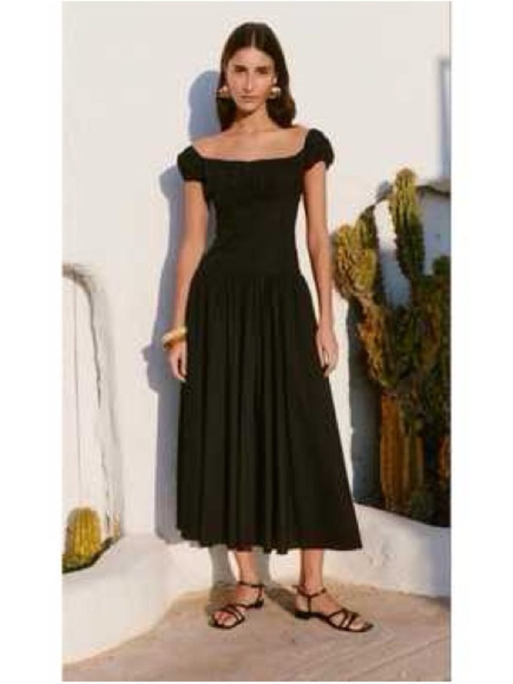 Caroline Constas Women’s Augusta Maxi Dress In Black Size XS Quiet Luxury
